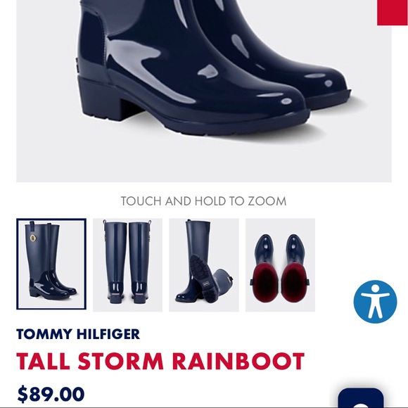 Tommy Hilfiger Womens Karissa Rain Boot - Picture 5 of 7